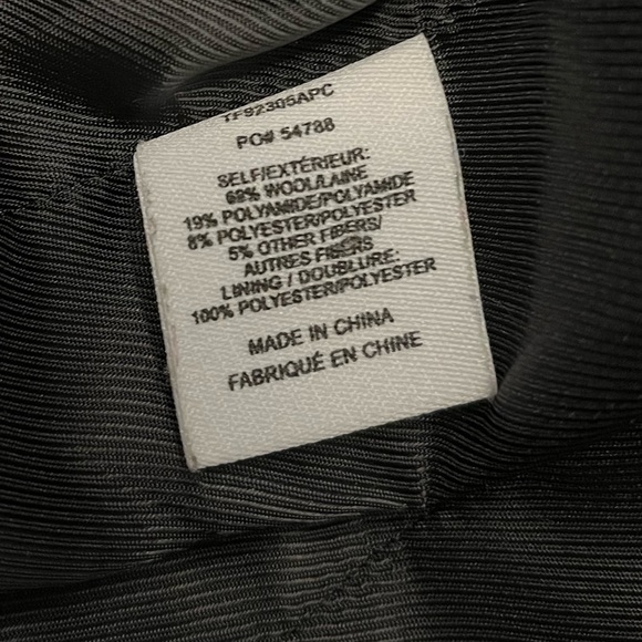 DEREK LAM 10 CROSBY Plaid Cocoon Coat - Picture 14 of 17